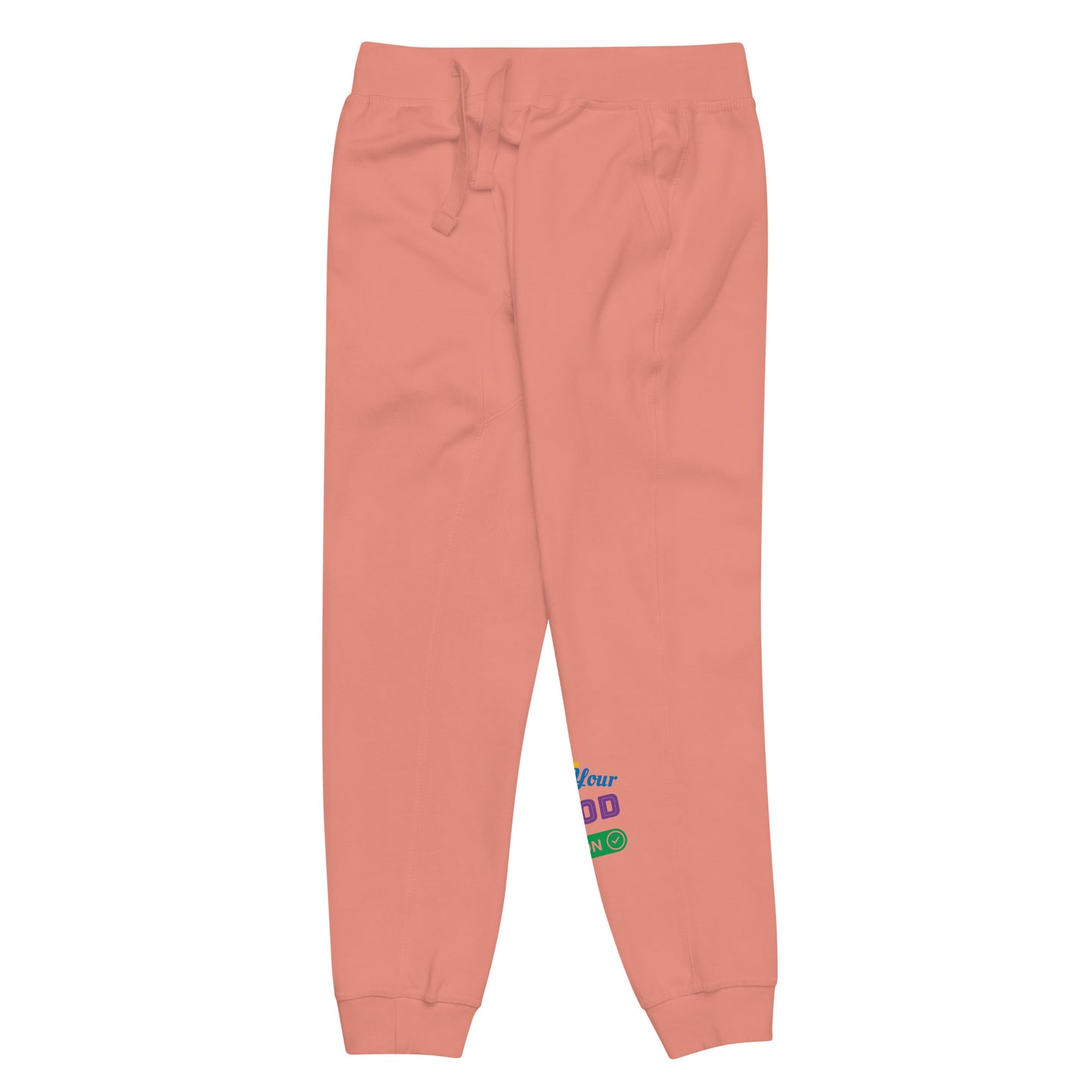 Turn your god on fleece sweatpants