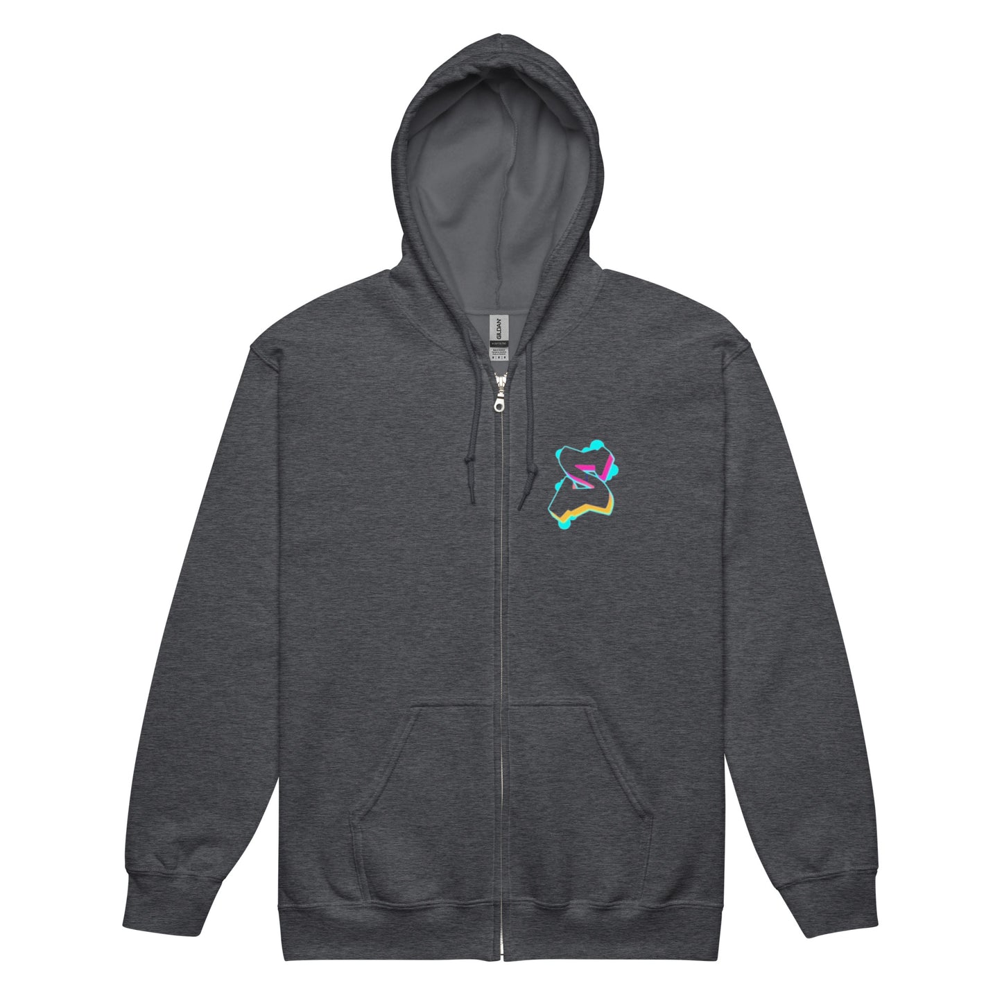 Turnyourgodon zip hoodieunisex