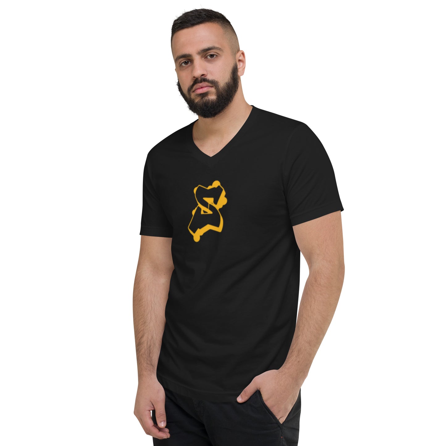 Scooterbumb Signature Unisex Short Sleeve V-Neck T-Shirt