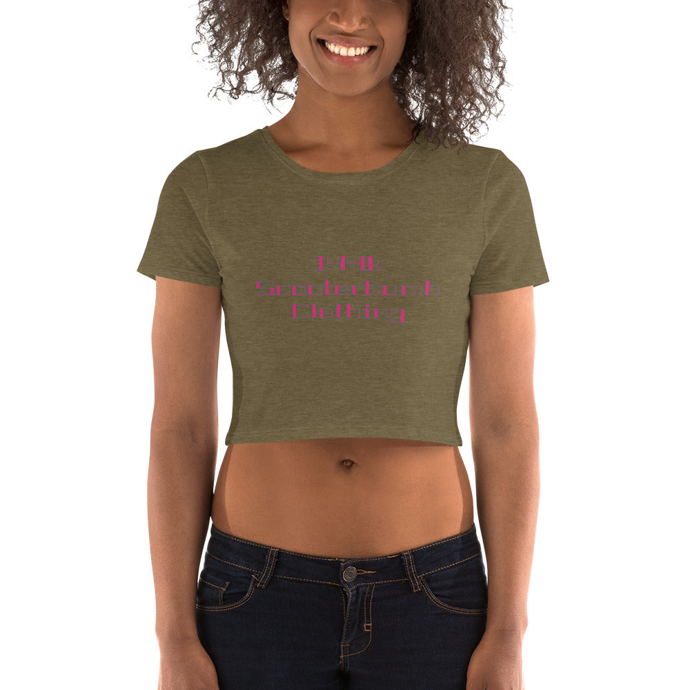 144k High vibe Women’s Crop Tee