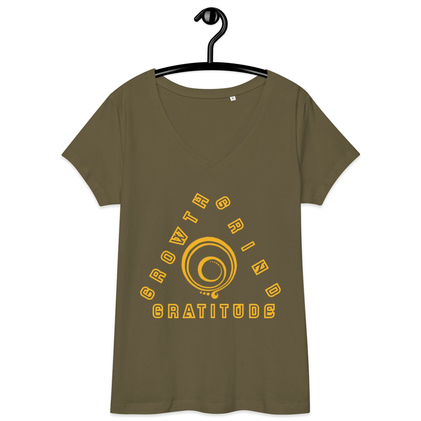 GGG Women’s fitted v-neck t-shirt