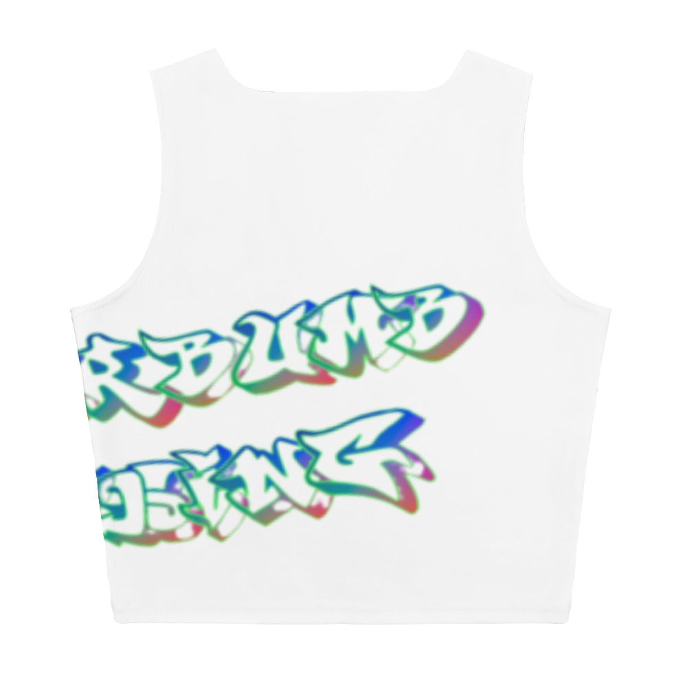 scooterbumb print Crop Top