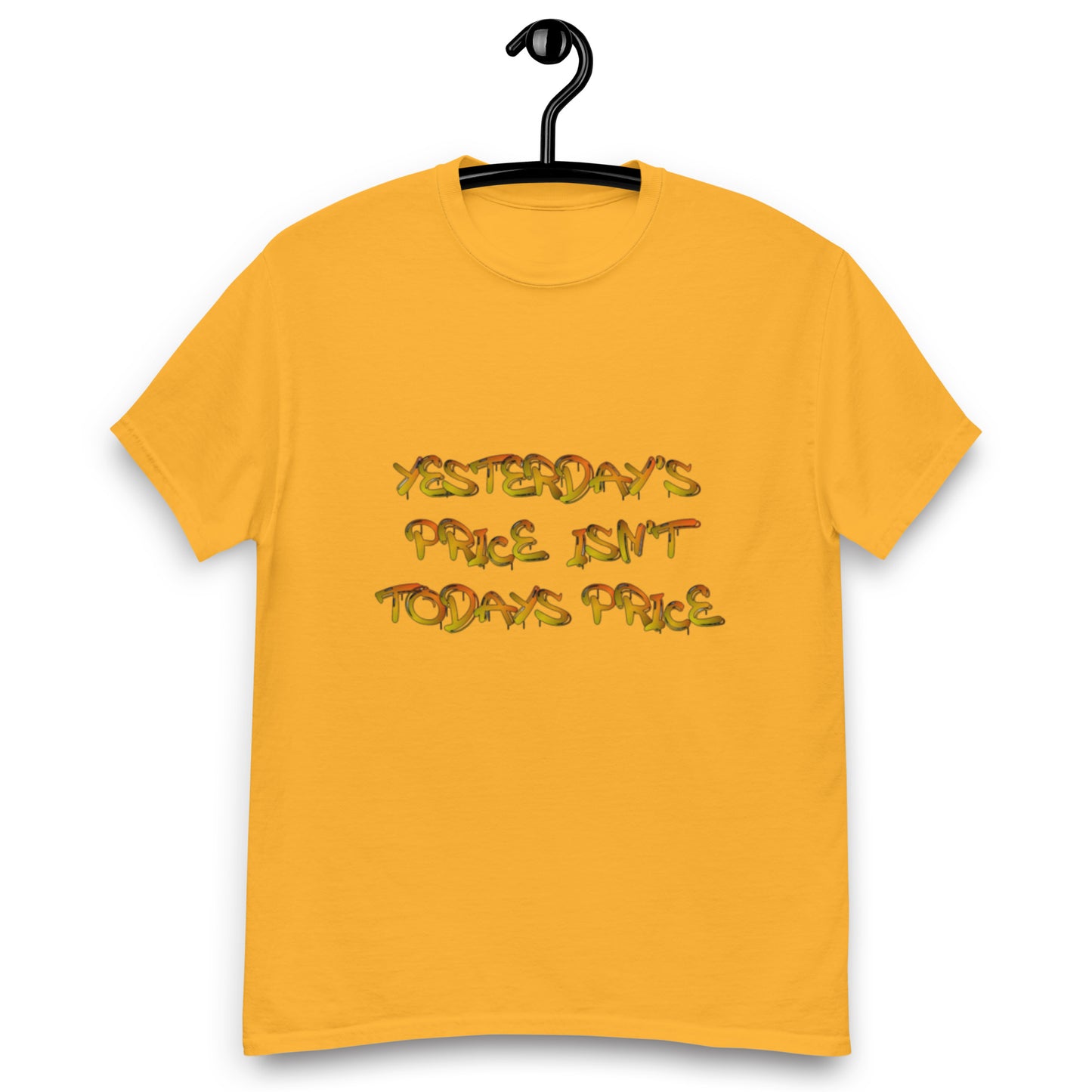 orange Graffiti Men's classic tee