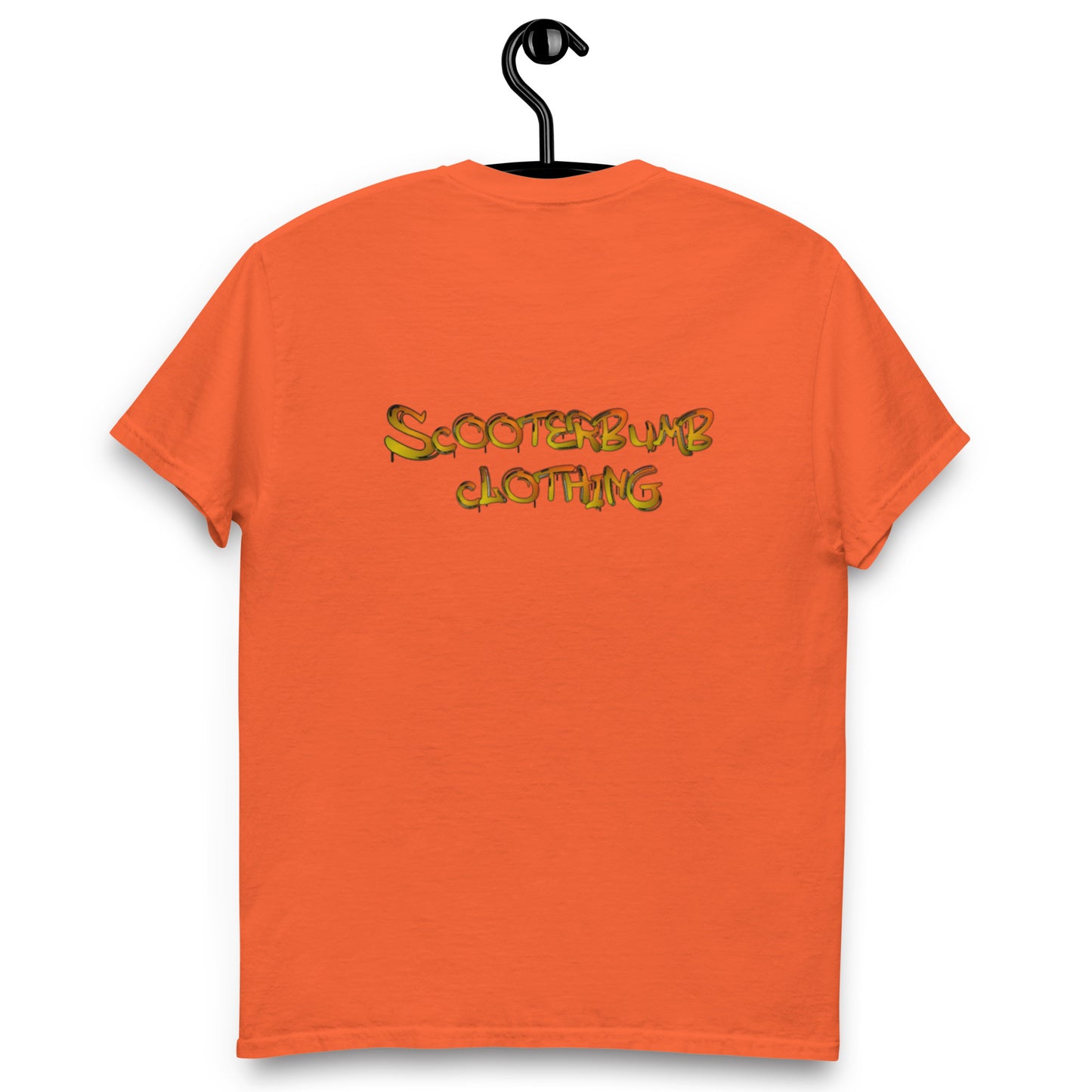 orange Graffiti Men's classic tee