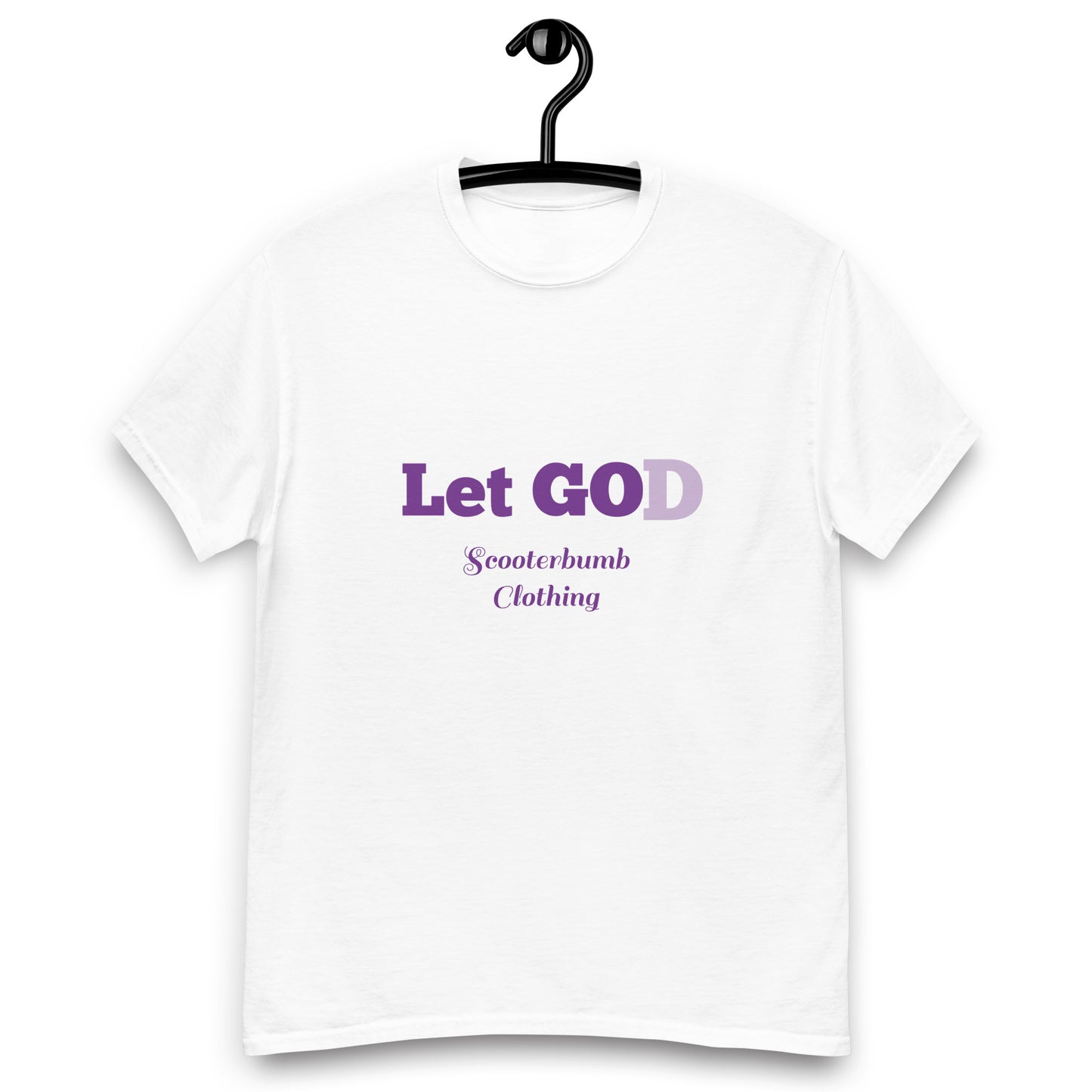 Purple Let God Edition Men's classic tee