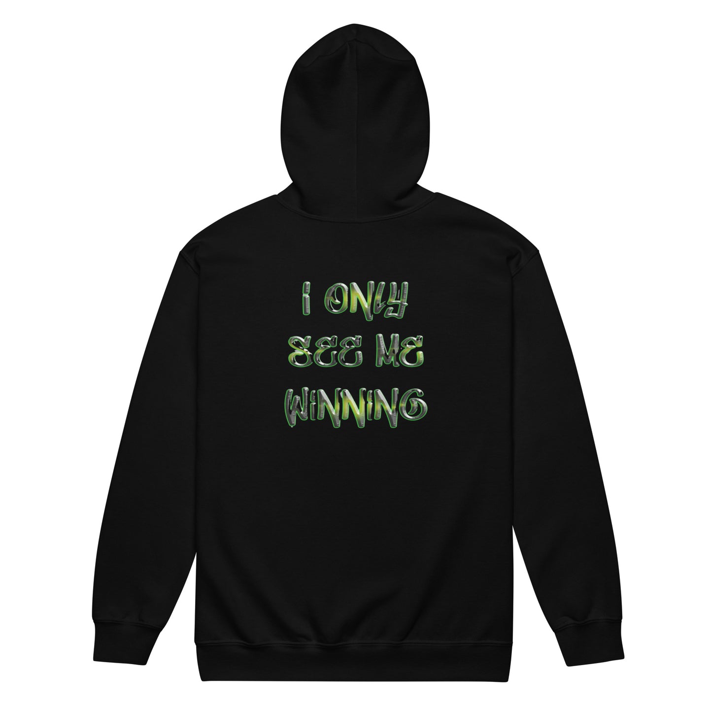 I only see me winning Unisex zip hoodie