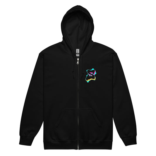 Turnyourgodon zip hoodieunisex