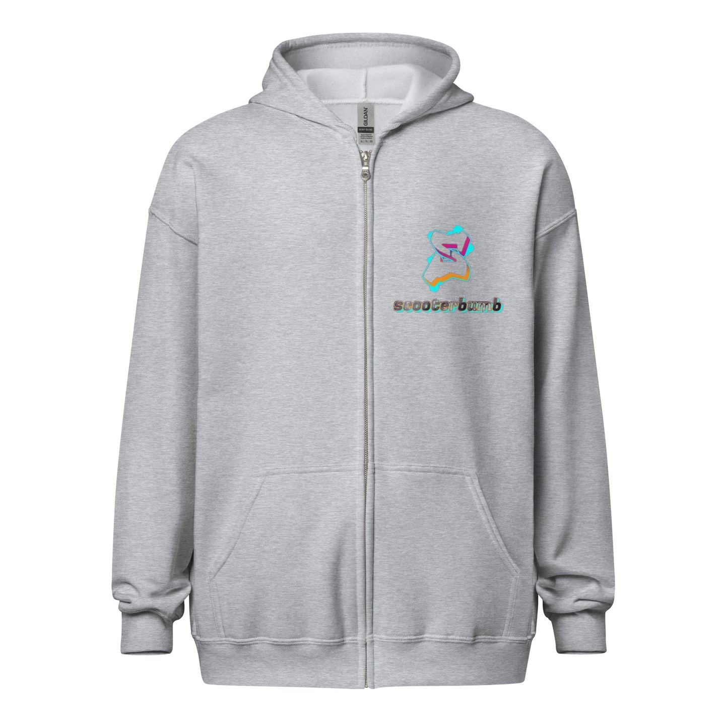 Gratitude grind growth Unisex zip hoodie