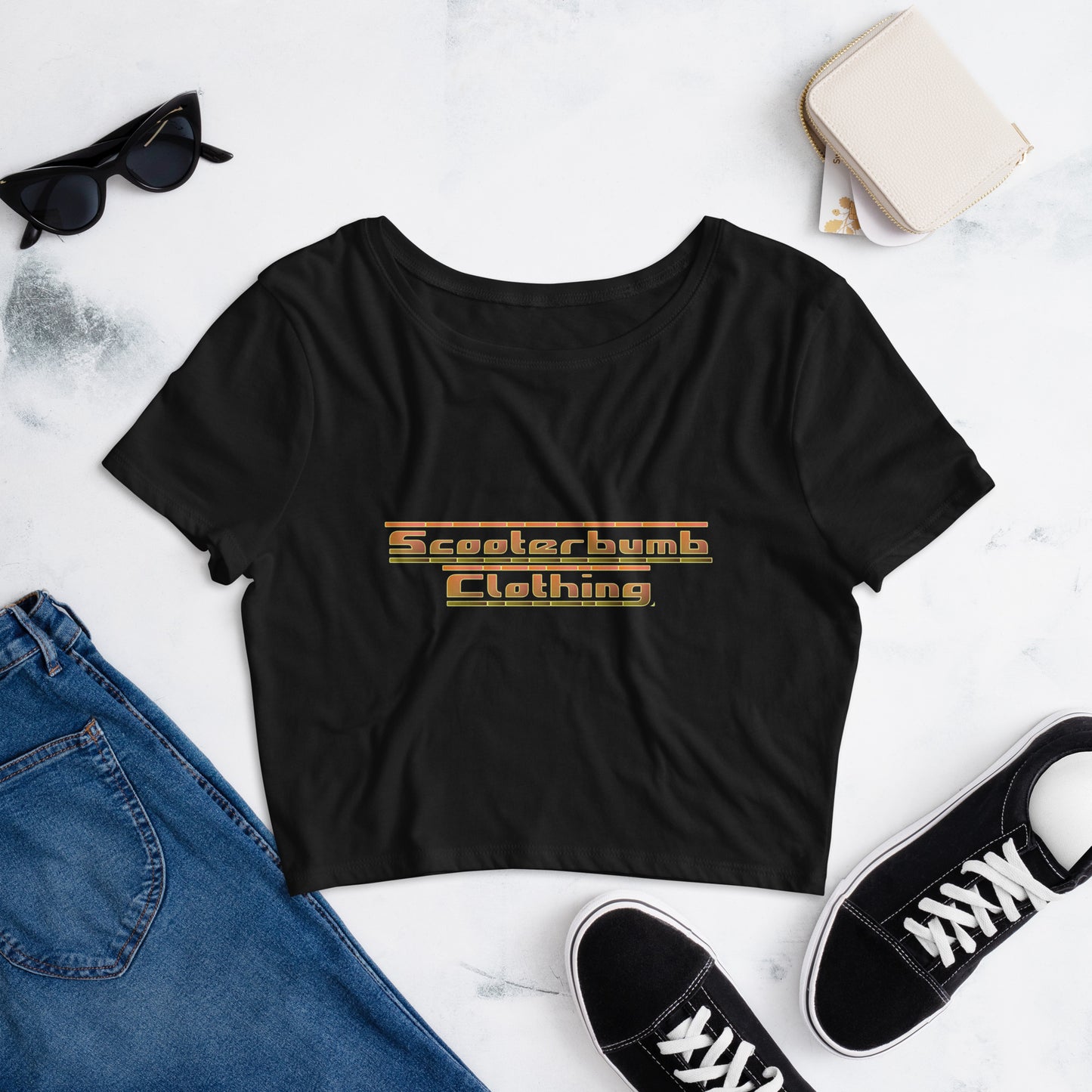 Retro Logo Women’s Crop Tee