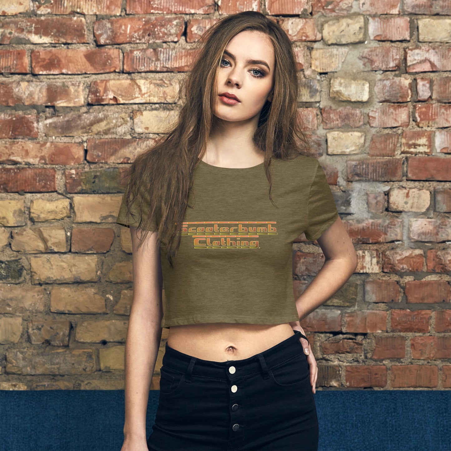 Retro Logo Women’s Crop Tee