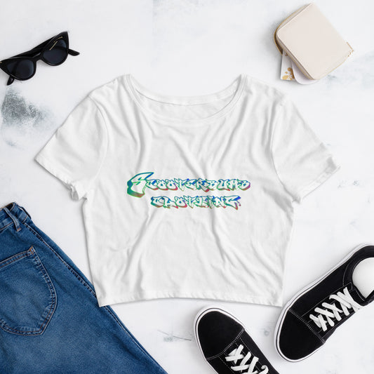 Scooterbumb graffiti Women’s Crop Tee