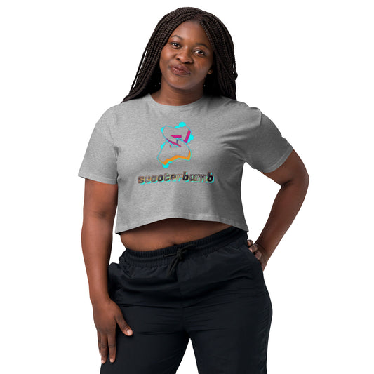 Scooterbumb logo Women’s crop top