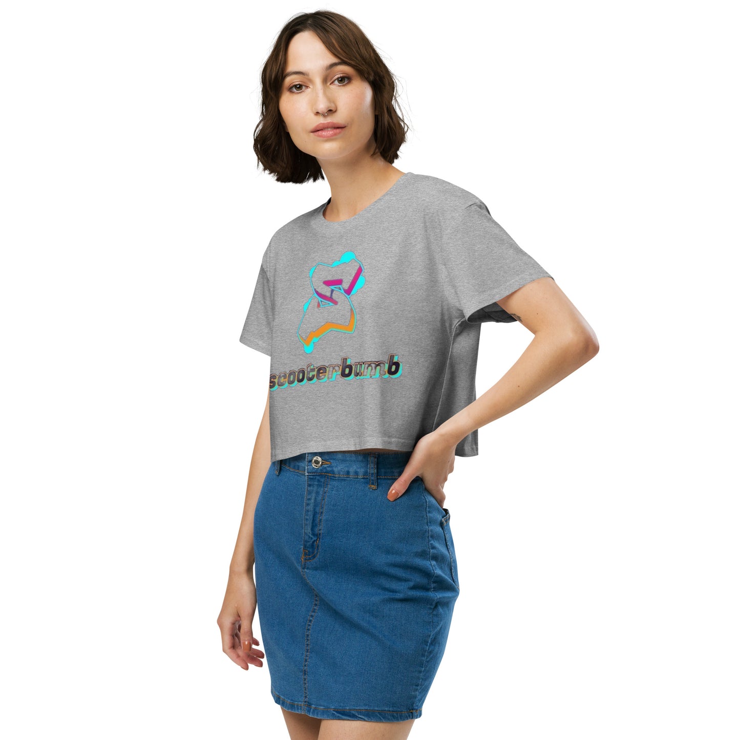 scooterbumb Signature Women’s crop top