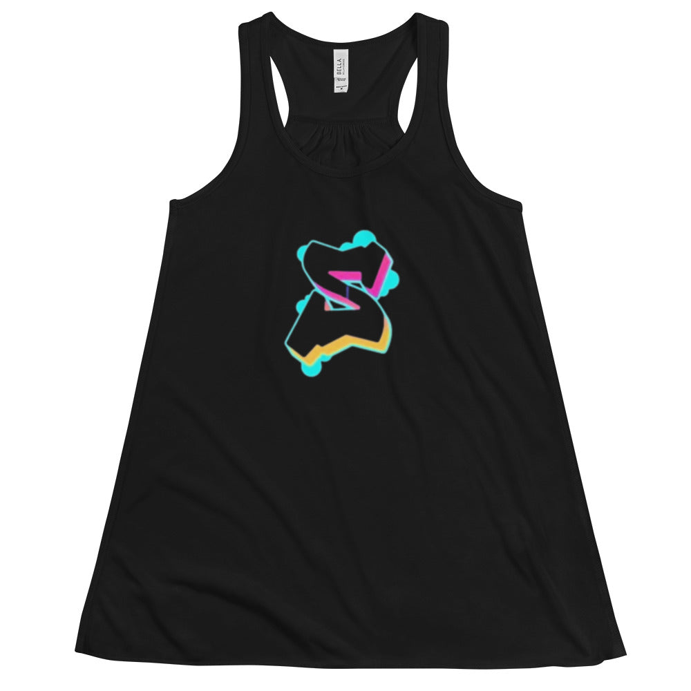 Scooterbumb Logo Women's Flowy Racerback Tank