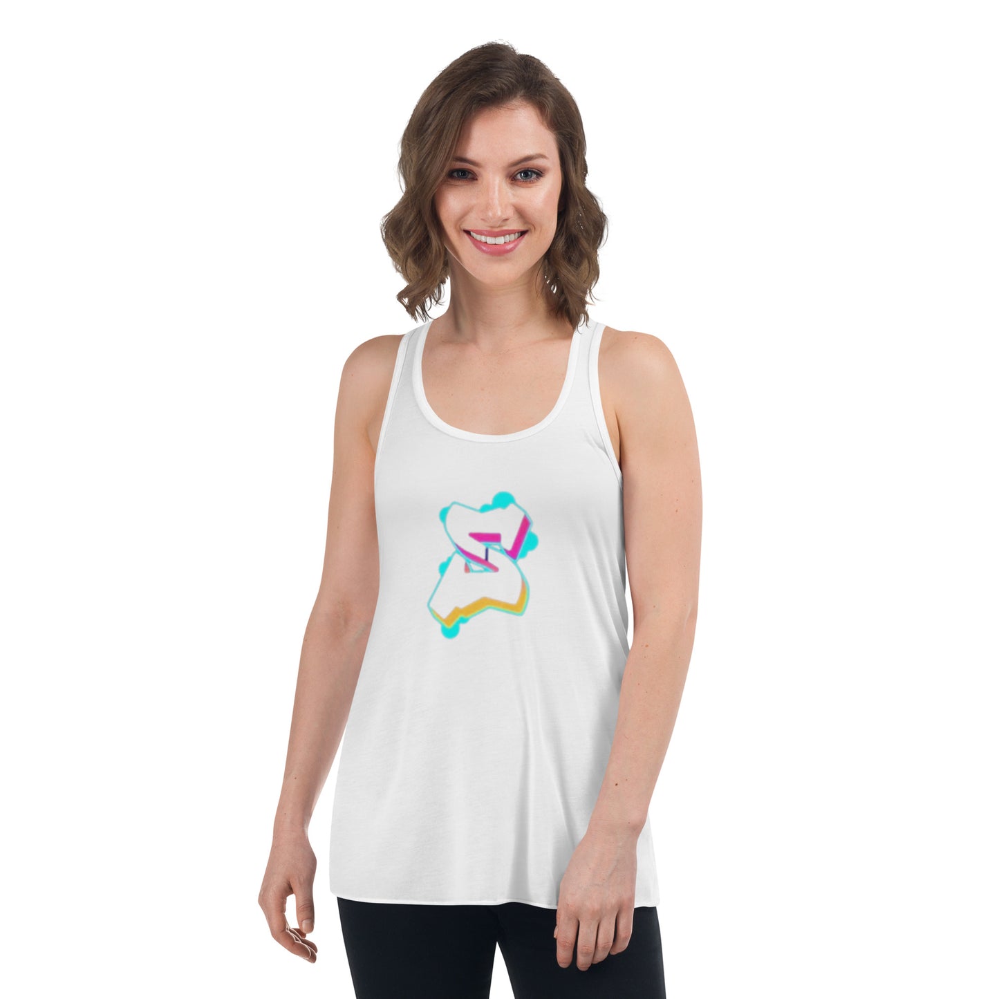 Scooterbumb Logo Women's Flowy Racerback Tank