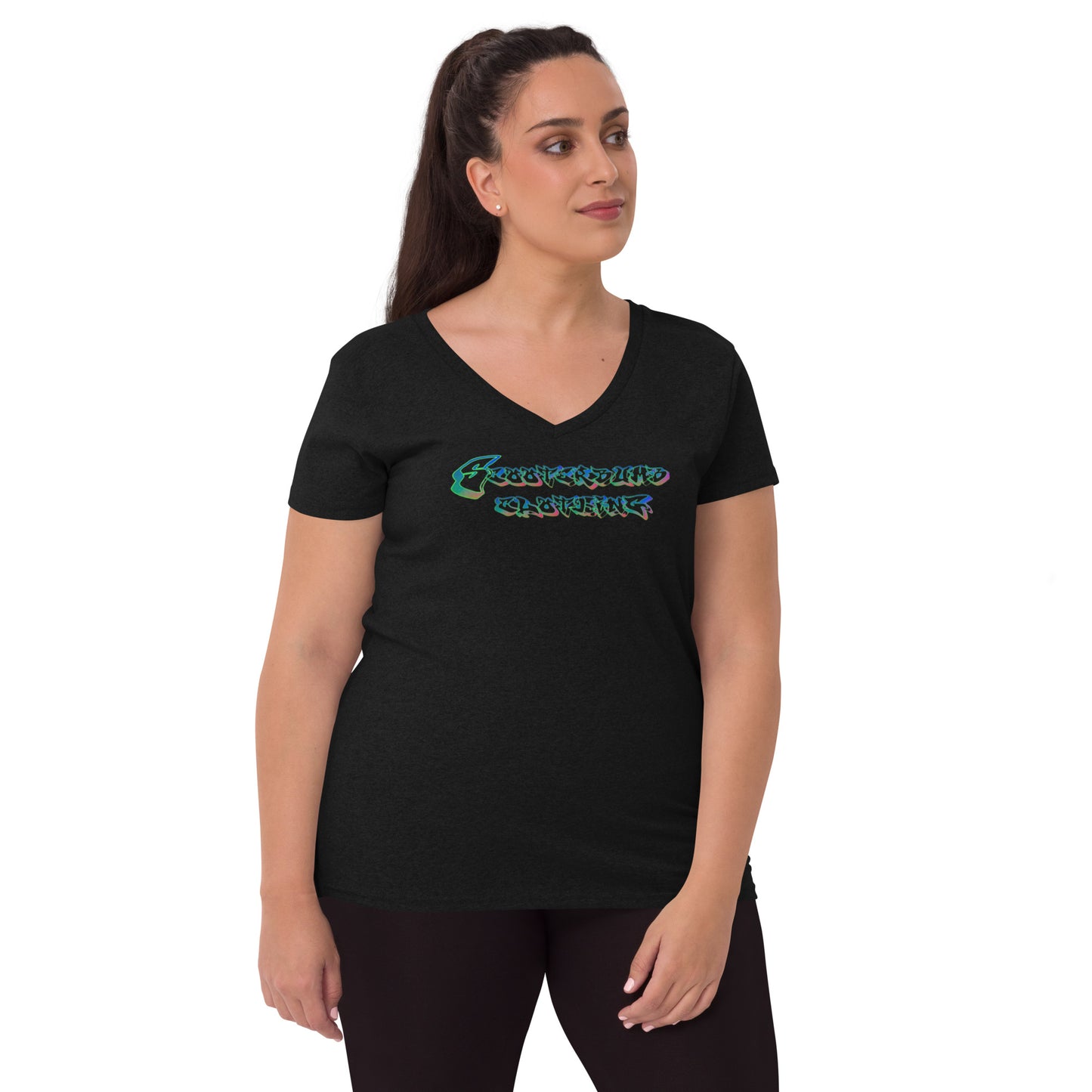 Scooterbumb Signature Women’s recycled v-neck t-shirt